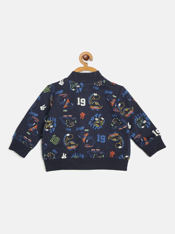 French Terry Sweatshirt With Print image number 1